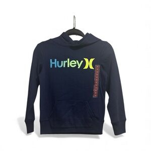 Hurley Gray and Navy Long Sleeve Tee